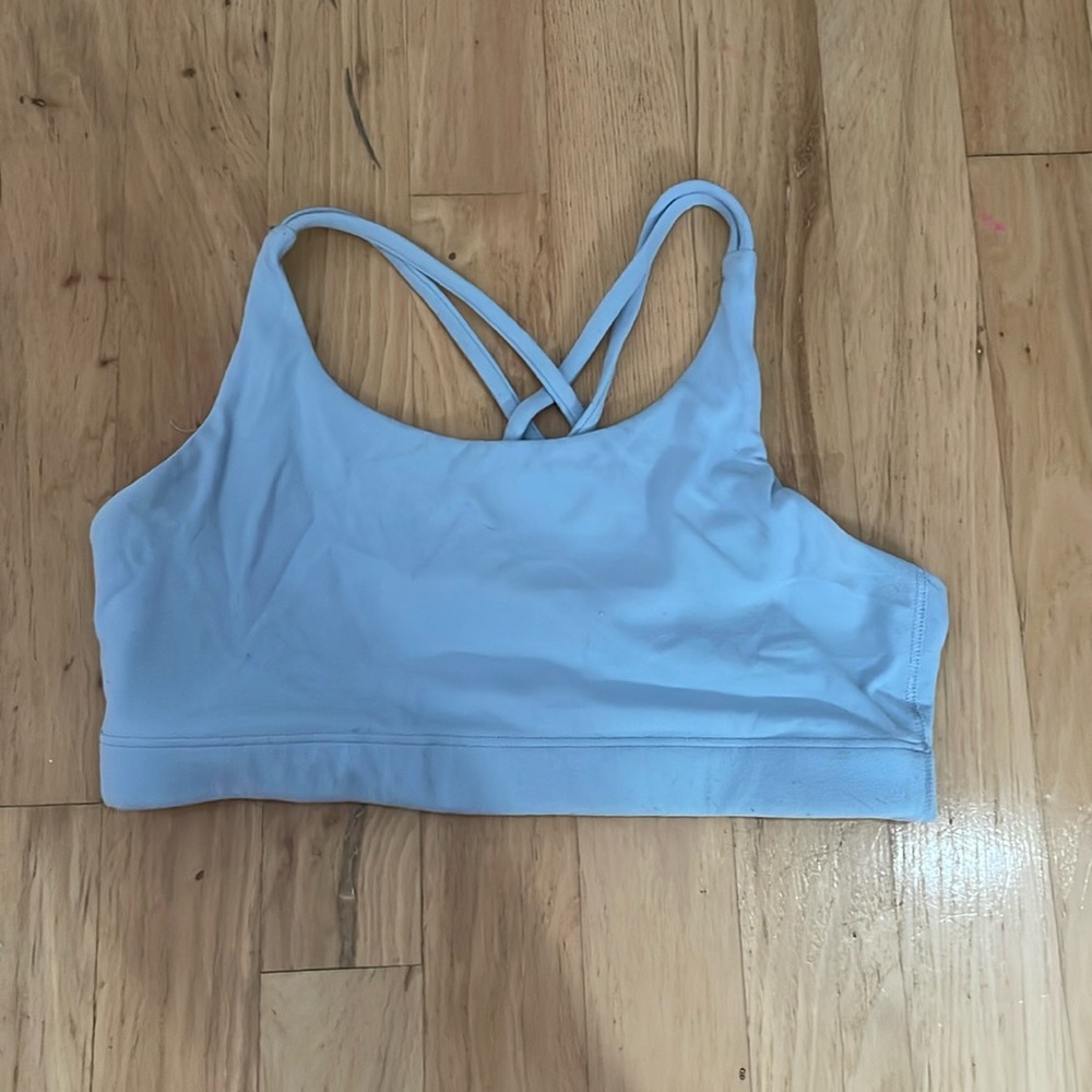 Athleta Girl Light Blue Sports Bra